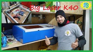 Laser cutter co2 homemade DIY BIG K40 parte1