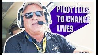 Pilot uses airplane to help those in need