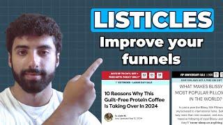 E-commerce Listicles Breakdown to Improve Your Funnels