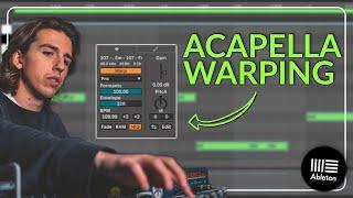 How to warp vocals inside Ableton - Queen acapella