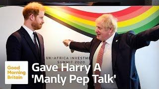 Boris Johnson Reveals He Tried to Convince Prince Harry to Stay