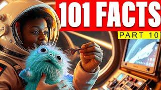 101 Mind Blowing Facts You Won't Believe! | High Quality Voice + 4K Footage! | Part 10