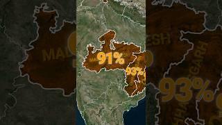 Top Hindu Population States in India | #shorts #hindu #population #state