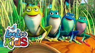 Five Little Speckled Frogs - S1EP83 THE BEST Songs for Children  | LooLoo Kids Songs for Kids