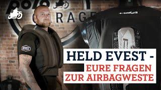 Motorrad Airbagweste - Held eVest | POLO Garage Talk