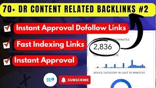 How to Create 70+ DR Content Related Backlinks #2