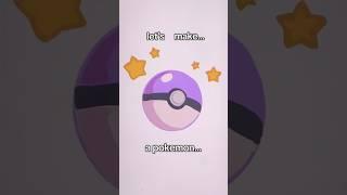Let’s Design A Pokémon Challenge… ️ (Cute or Fail?) #shorts #pokemon #artchallenge #drawing