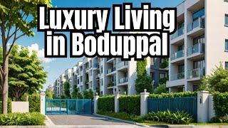 Gated Community 3 & 2 BHK Flats For Sale in Boduppal,Hyderabad | Navya Trinity | Assethub Properties