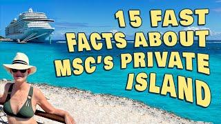 MSC Ocean Cay Private Island: 15 Crucial  Fast Facts in 6 Mins!