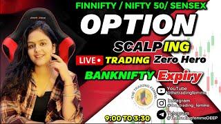 LIVE  TRADING BANKNIFTY EXPIRY ZERO HERO  30 OCT #thetradingfemme #nifty50 #banknifty #livetrading