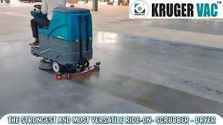 Floor Cleaning Machine KV 130 For New Factory Floors From KRUGER VAC