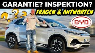 BYD in DEUTSCHLAND  - GARANTIE? INSPEKTION? OVER-THE-AIR UPDATES? - FRAGEN & ANTWORTEN | EFIEBER