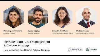 Webinar: Asset Management & Carbon Strategy - How Innovation Can Get Us To Net Zero