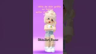 Idéia de skin grátis no Roblox #fypシ #demorou #cute #nflopa