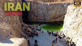 Walking tour of Garmsar tourist attractions: the largest salt mine in the Middle East in Iran