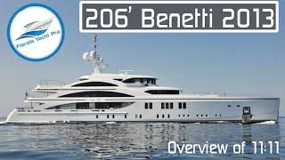 206' Benetti 2015 11:11 Superyacht Overview - Available for Purchase at  $68 Million