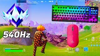 SteelSeries Apex Pro TKL ASMR  Solo Gameplay  Satisfying Keyboard Fortnite 360 FPS 4K