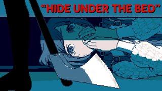 A New, Pixel Art, Horror Visual Novel, Where You Have to Hide.