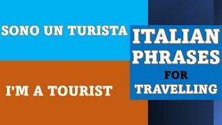 Italian TRAVELLING Phrases| Learn Italian Phrases For Travelling!