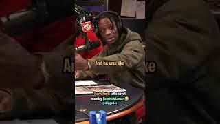 Travis Scott Talks About Meeting Kendrick Lamar 