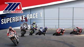 Steel Commander Superbike Race 1 at Laguna Seca 2024 - FULL RACE | MotoAmerica