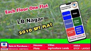 New 3 BHK Flat for Sale in LB Nagar || Hyderabad || 2010 Sft Flat || Padmasree Properties