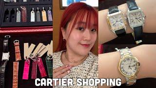 Cartier Shopping: Cartier Tank Watch, Ballon De Cartier, Juste Un Clou Ring, Earrings, Necklace