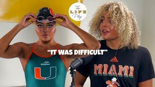 Jacey Hinton Describes Balancing Life As a D1 Swimmer in MIAMI | THE LIFE PLAY PODCAST CLIPS