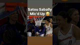  Satou Sabally MIC'D UP | Phoenix Mercury WNBA women's basketball #shorts #short #wnba #basketball
