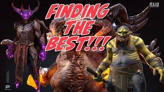 TESTING THE BEST UNKILLABLE TEAMS IN RAID SHADOW LEGENDS!!!
