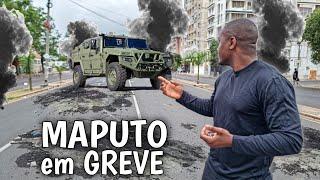 MAPUTO  EM GREVE E MANIFESTAÇÃO veja como tudo aconteceu