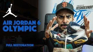 Air Jordan 6 Olympic Restoration By Vick Almighty!