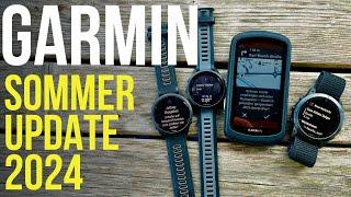 Garmin Juni 2024 Update für Fenix, Epix, Enduro, Venu 3 und viele mehr