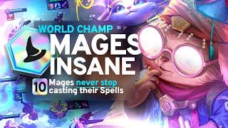 I Tried New Patch 10 Mages for the First Time! | Rank 1 TFT Best Comps