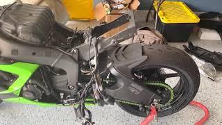 Ninja Zx6R Crash Rebuild Part 1