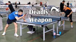 Antispin Can Be A Deadly Weapon | Table Tennis Tournament Highlights