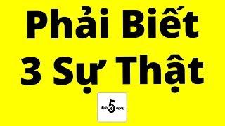 Muốn Thành Công? Phải Biết 3 Sự Thật Này