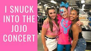 I Snuck into the JoJo concert | Nia Sioux