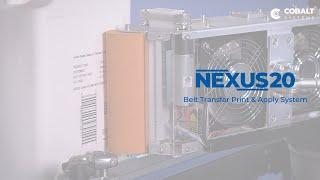 NEXUS 20 Belt Transfer Print and Apply System