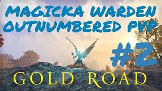 Magicka Warden 1vX PVP #2 - ESO Gold Road