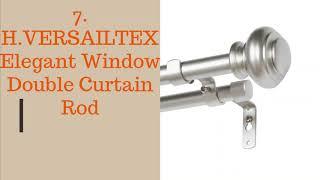 Top 10 Best Double Curtain Rods