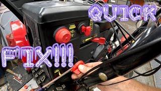 Craftsman MTD Troy Bilt Storm Snowblower Won't Start Surges Carburetor Cleaning and Rebuild Easy Fix