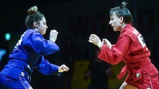 SAMBO. Elena BONDAREVA vs Anfisa KOPAEVA. World Championships 2019 in Korea