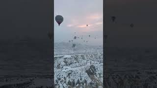 Cappadocia, Turkey in peak winter and snow !