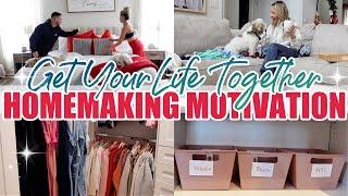 *NEW* GET YOUR LIFE TOGETHER MOTIVATION TO GET IT ALL DONE TIFFANI BEASTON HOMEMAKING 2024