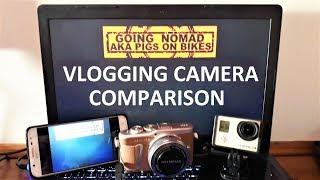 VLOGGING CAMERA COMPARISON (2019): OLYMPUS PEN E-PL9 - GOPRO - SAMSUNG SMART PHONE - DELL G3 LAPTOP