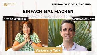 Wie ich aus einer Angst ein Business gemacht habe: Raphael Schildgen im Visionary Talk