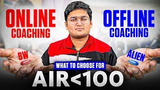 Online vs Offline Coaching for JEE : What to Choose? - Must Watch!! #iitjee