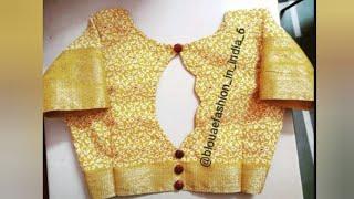 Blouse Design  Back Blouse Designs New Model Blouse Designs New Collection