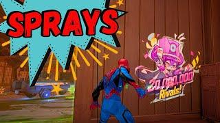 Marvel Rivals: How to Use Sprays